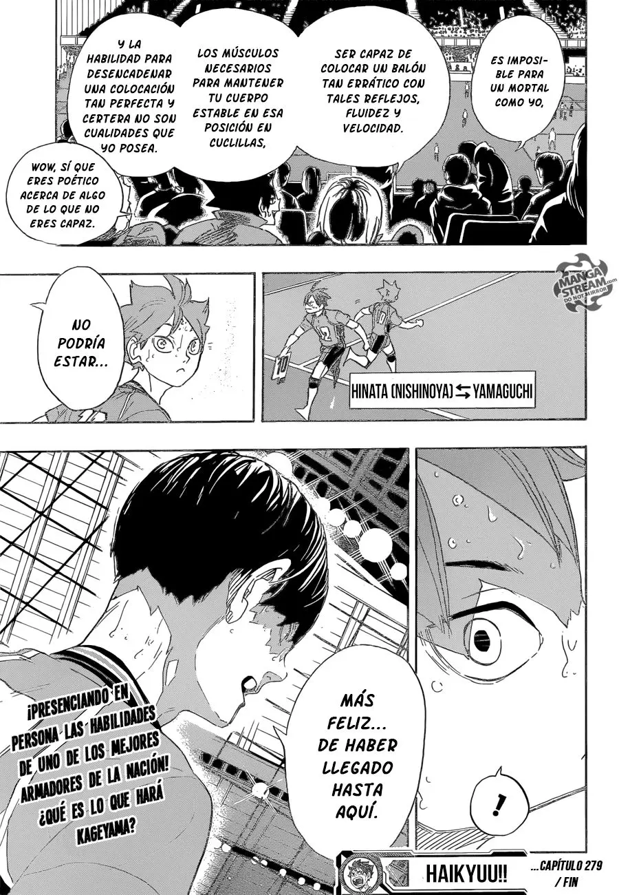 Haikyu!! capítulo 279, página 19