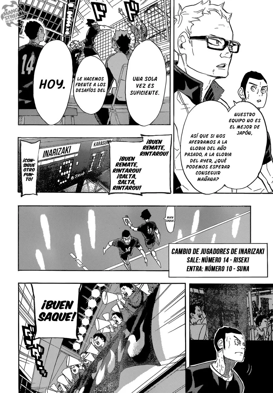Haikyu!! capítulo 280, página 3