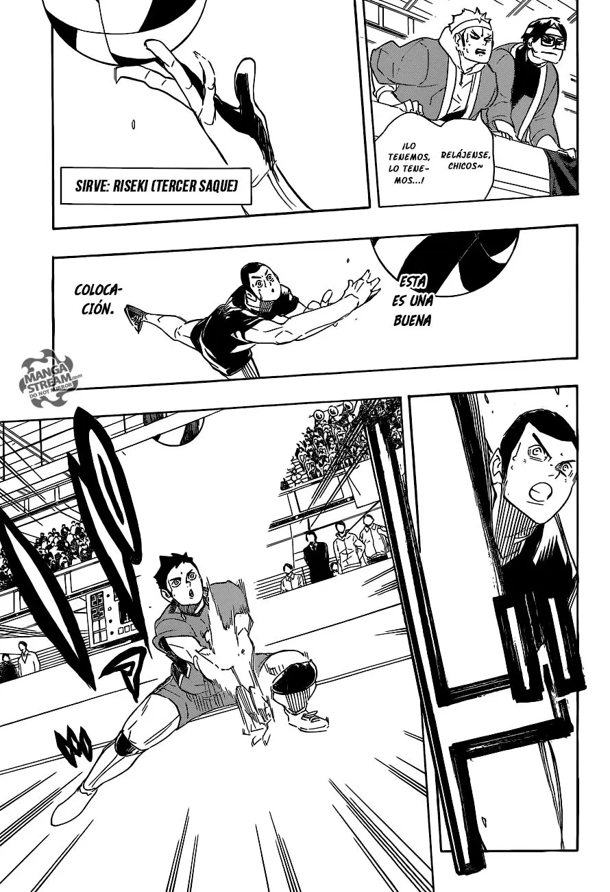 Haikyu!! capítulo 280, página 8