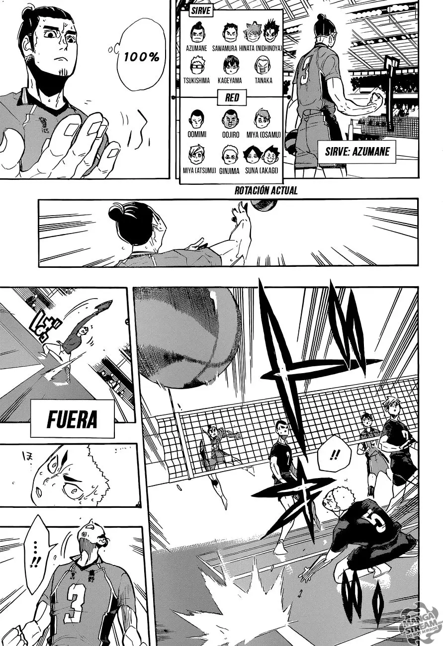 Haikyu!! capítulo 280, página 10
