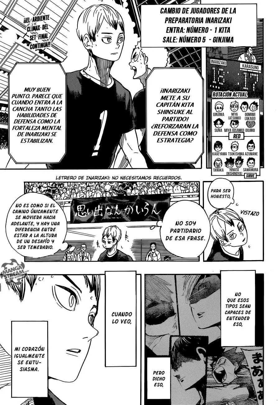 Haikyu!! capítulo 283, página 2