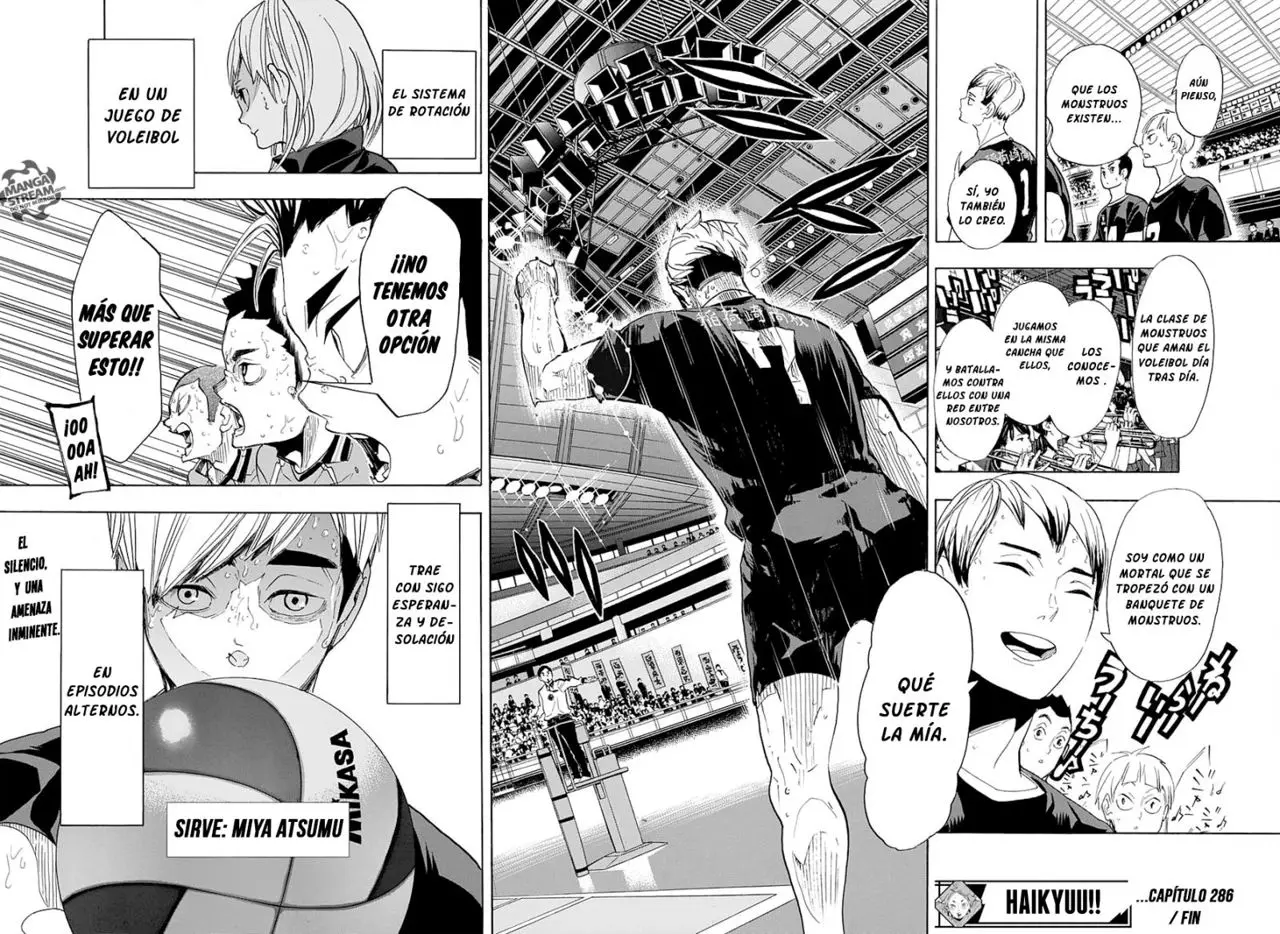 Haikyu!! capítulo 286, página 18