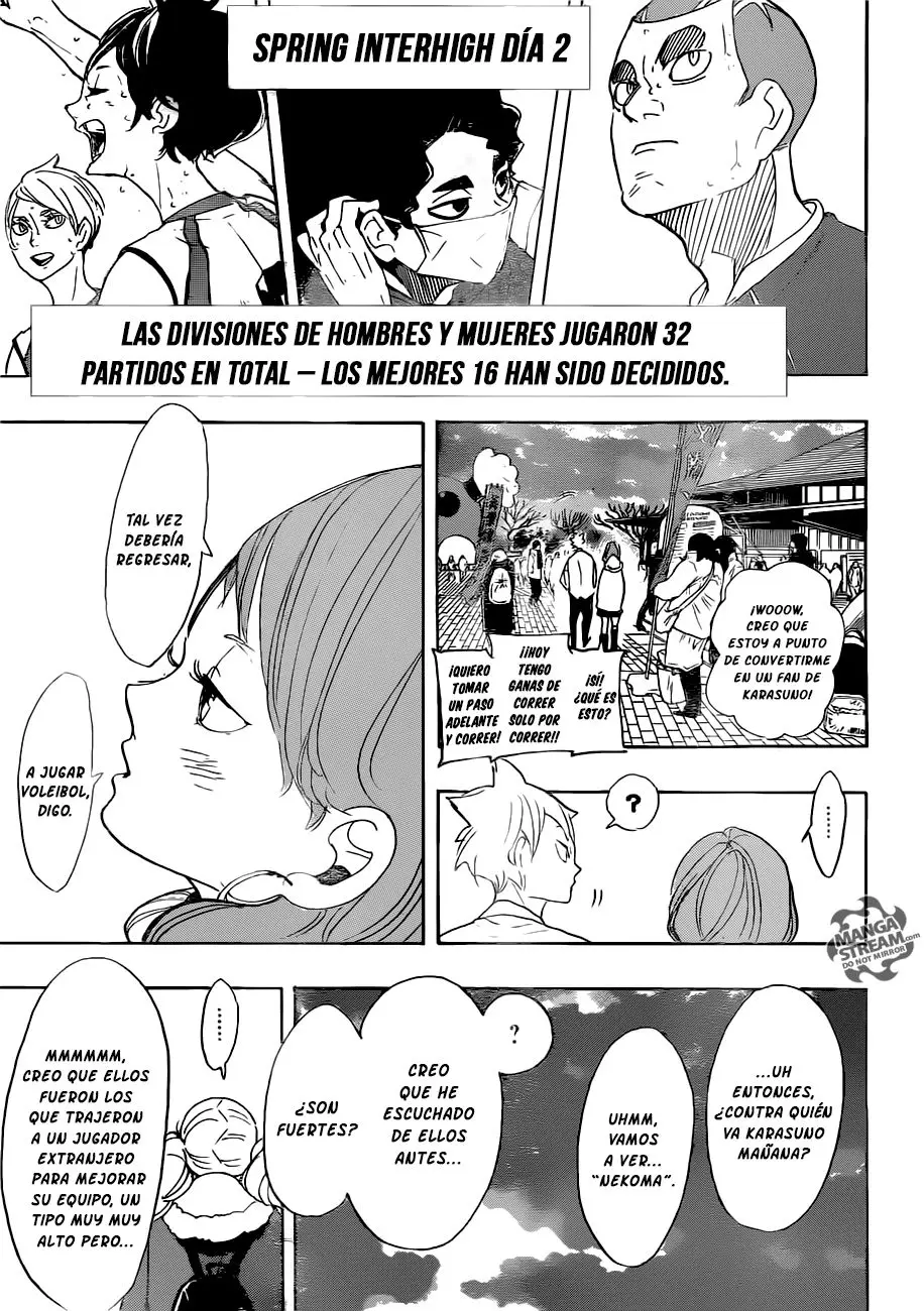 Haikyu!! capítulo 292, página 4