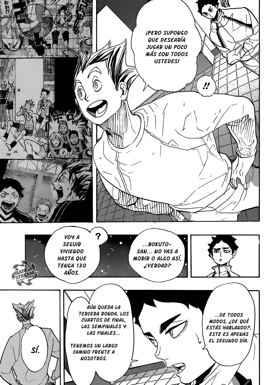 Haikyu!! capítulo 292, página 9