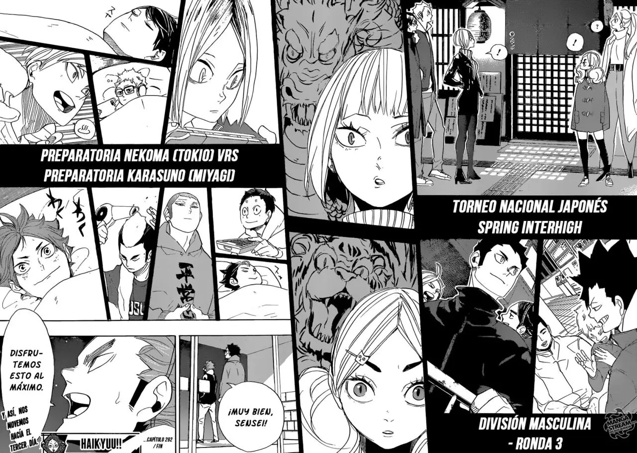 Haikyu!! capítulo 292, página 18