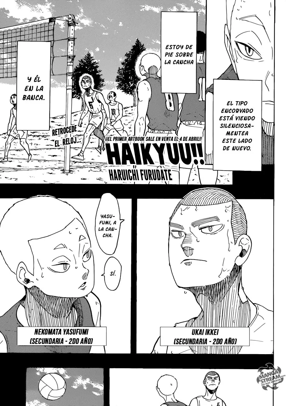 Haikyu!! capítulo 293, página 2