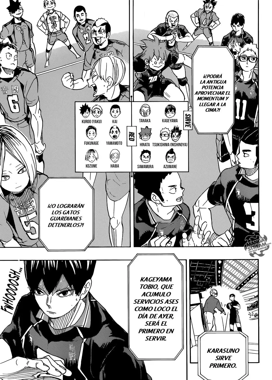 Haikyu!! capítulo 294, página 7