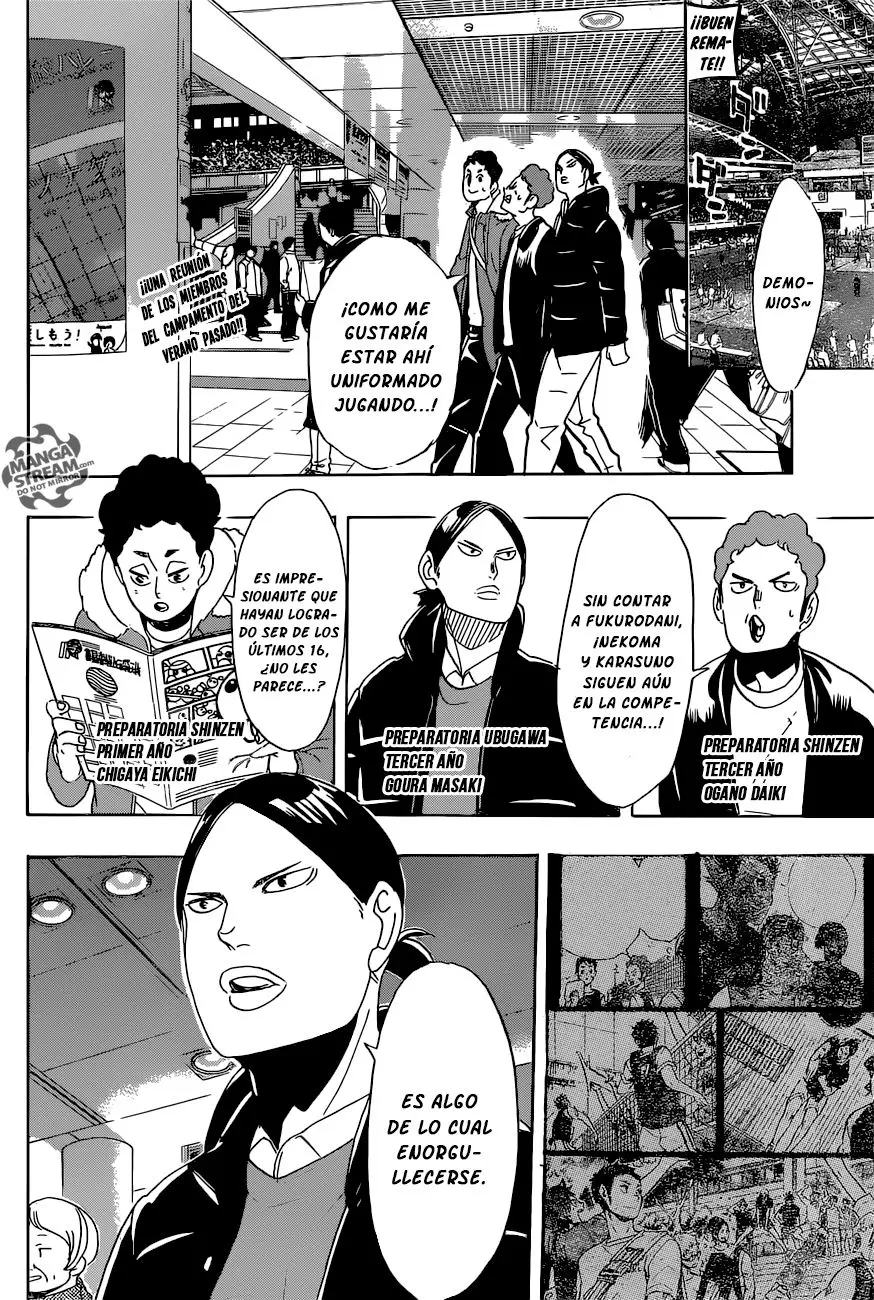 Haikyu!! capítulo 295, página 3