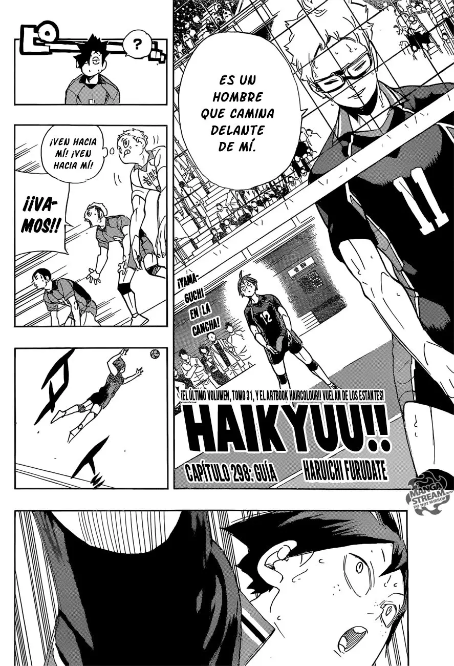 Haikyu!! capítulo 298, página 3