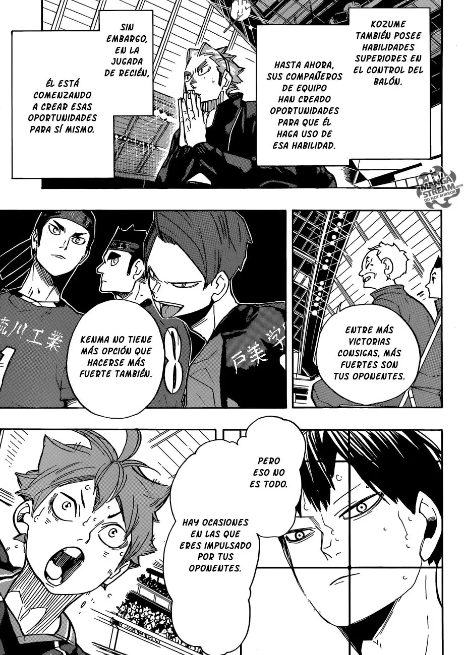 Haikyu!! capítulo 301, página 17