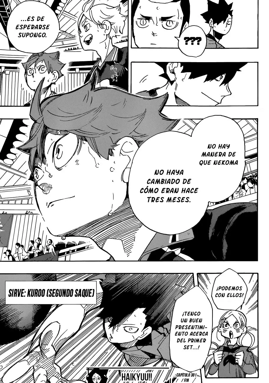 Haikyu!! capítulo 301, página 19