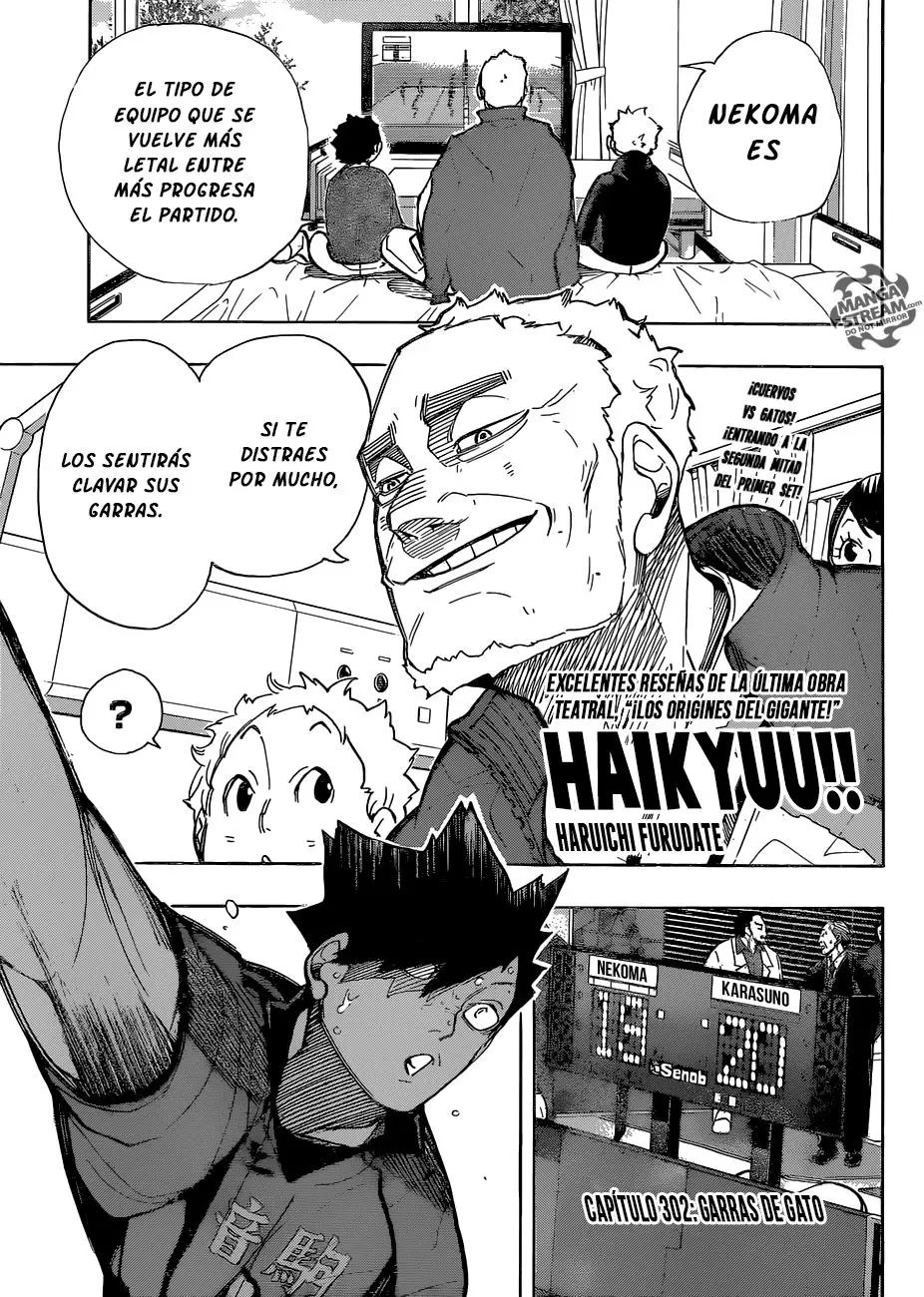 Haikyu!! capítulo 302, página 2