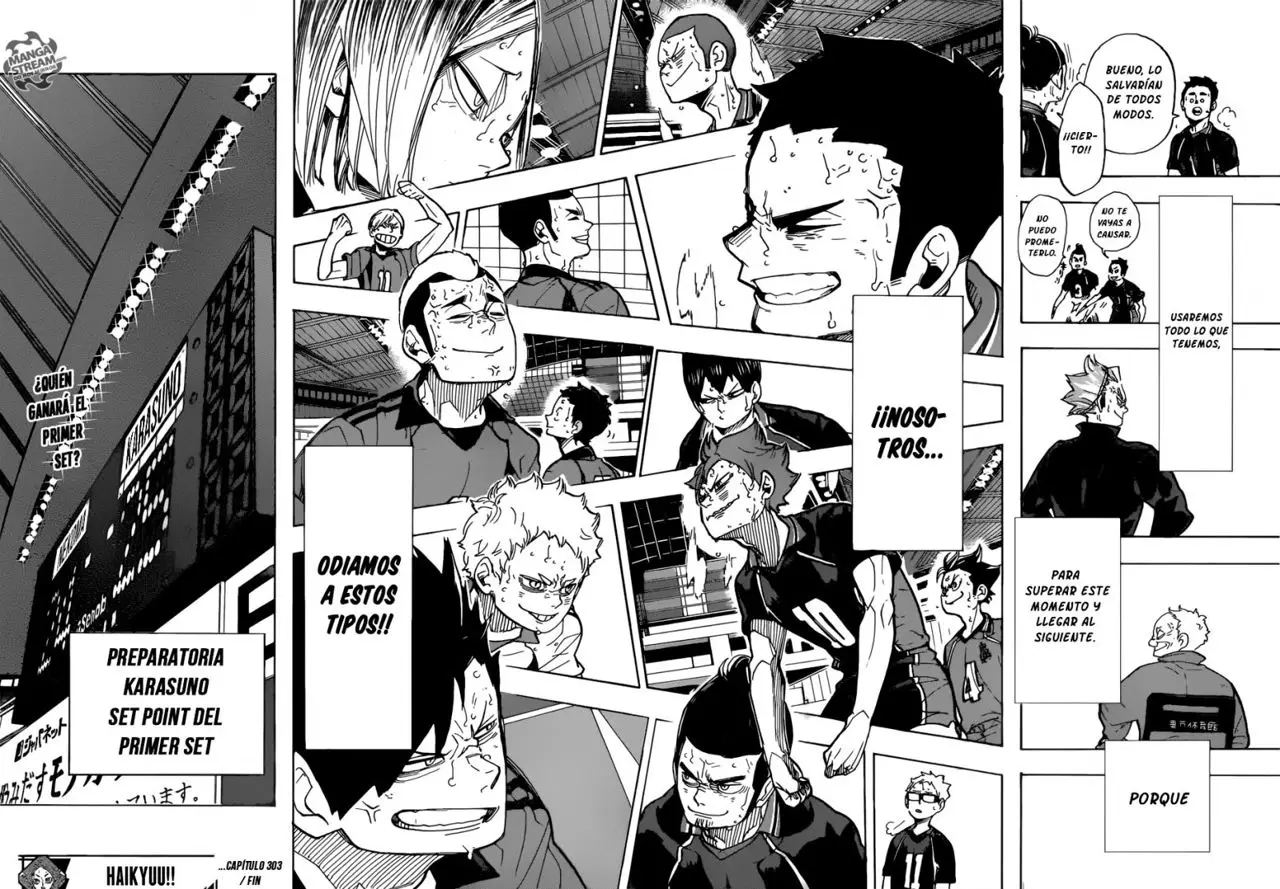 Haikyu!! capítulo 303, página 18