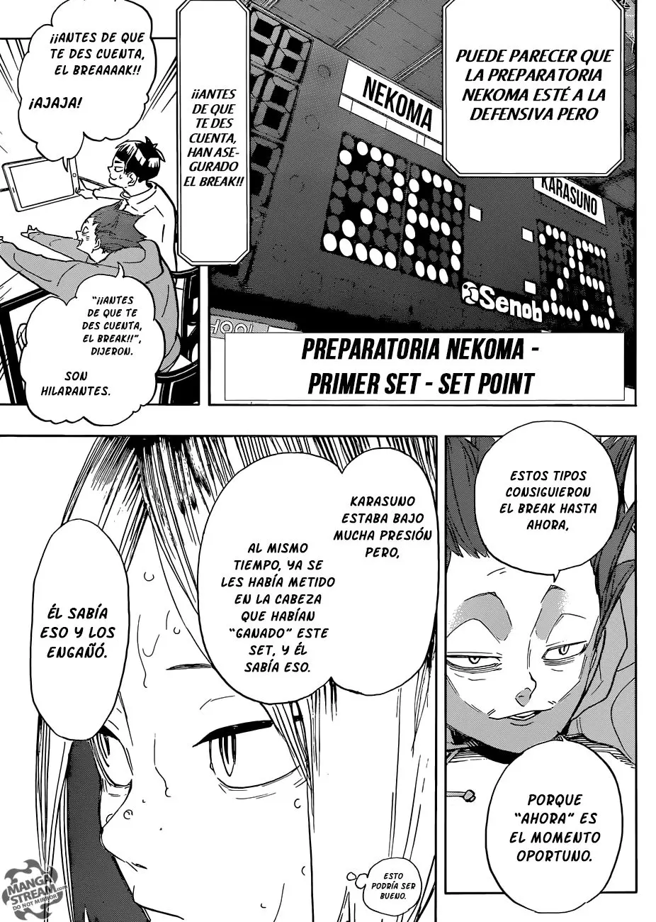 Haikyu!! capítulo 304, página 10