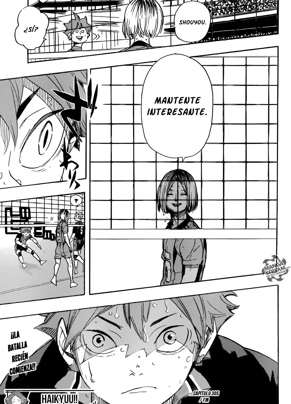 Haikyu!! capítulo 305, página 18