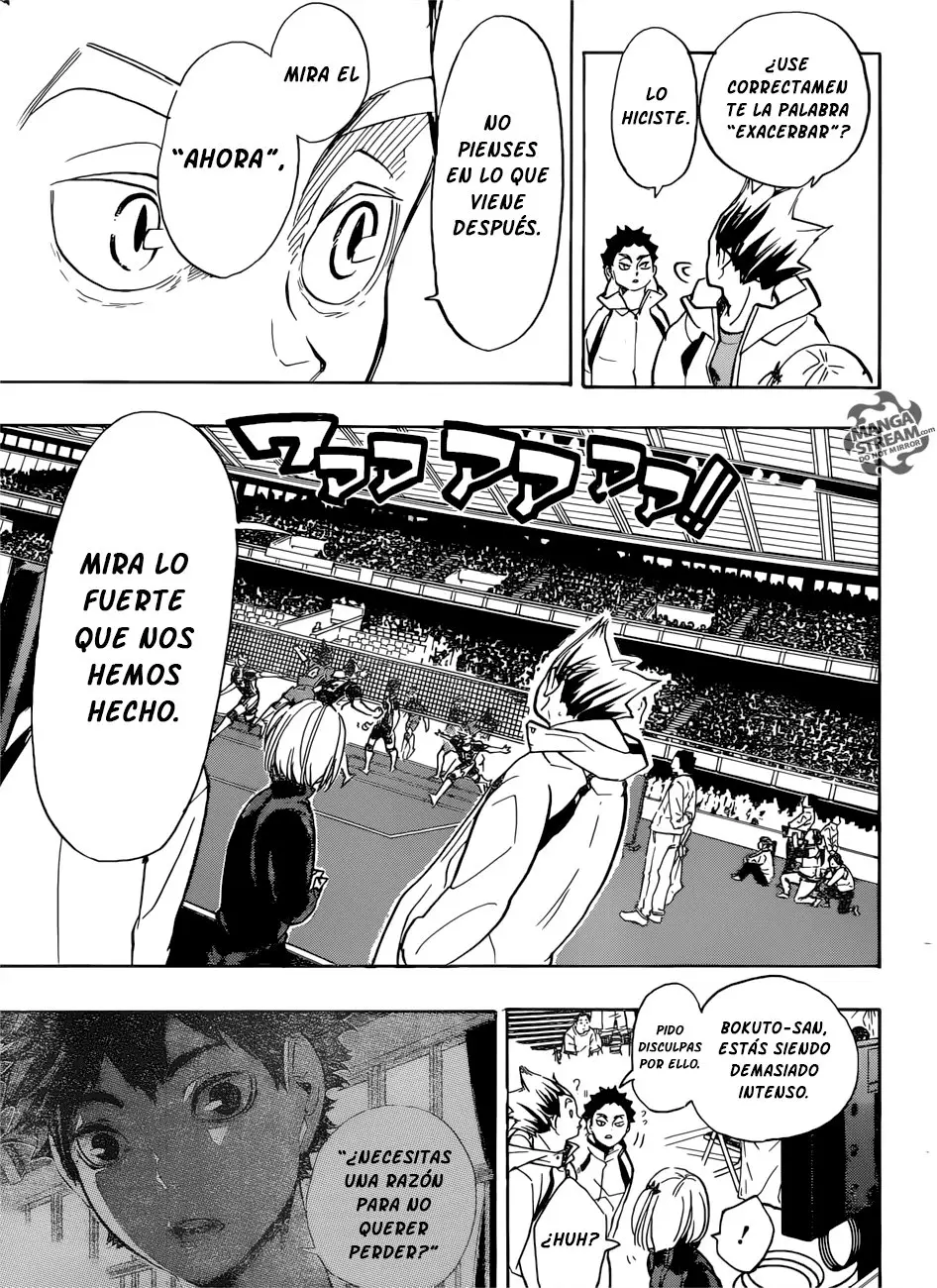 Haikyu!! capítulo 306, página 5