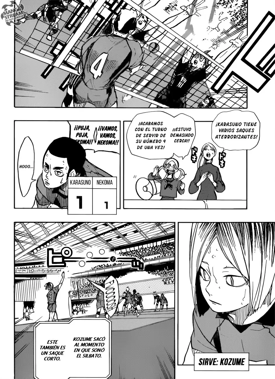 Haikyu!! capítulo 306, página 8