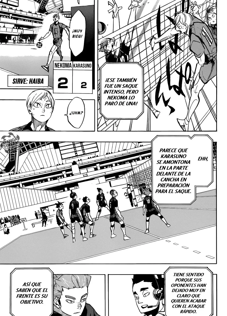 Haikyu!! capítulo 306, página 11