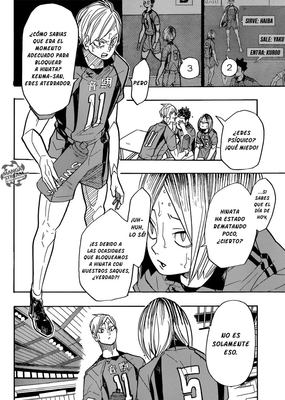 Haikyu!! capítulo 310, página 12