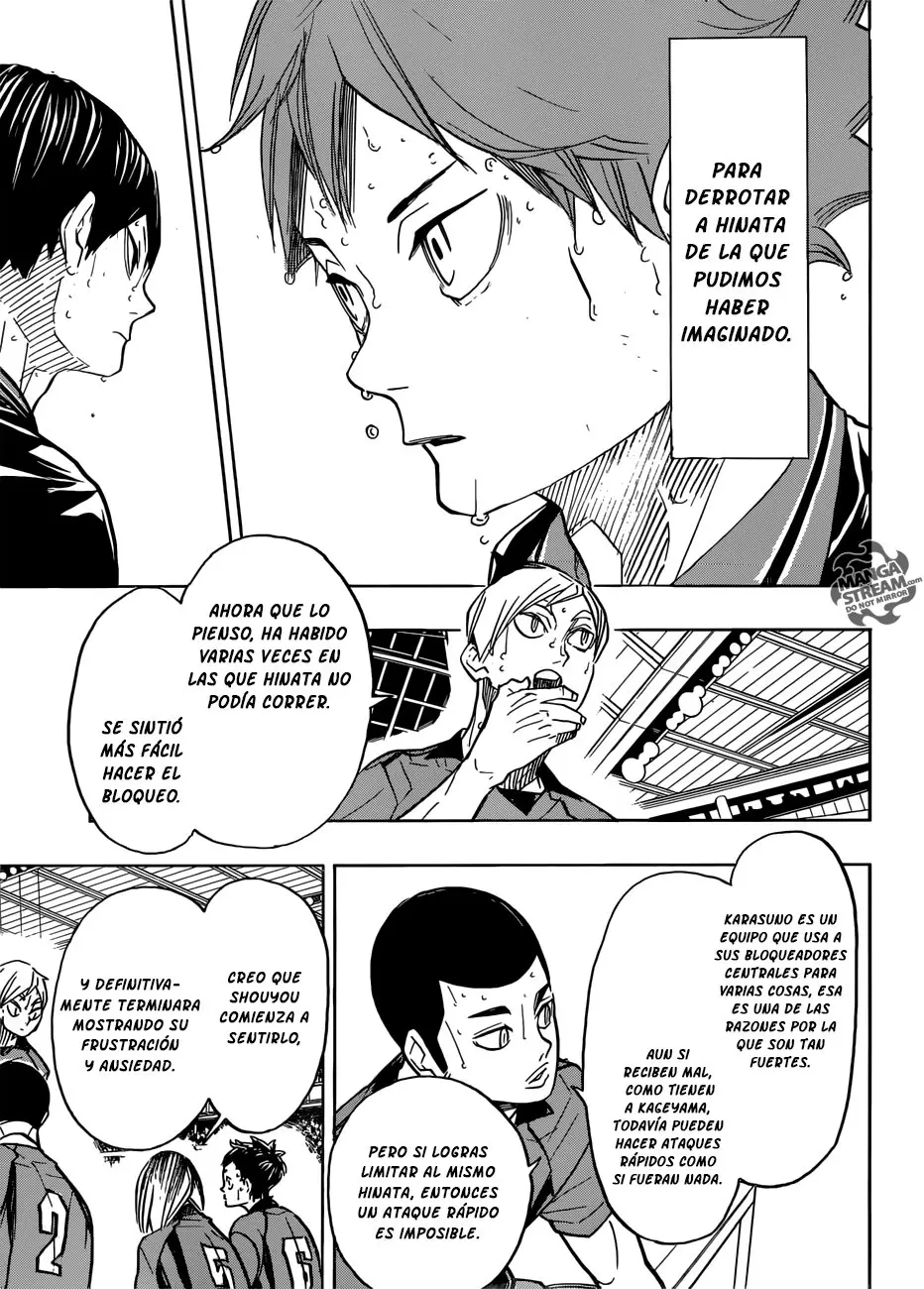 Haikyu!! capítulo 310, página 15