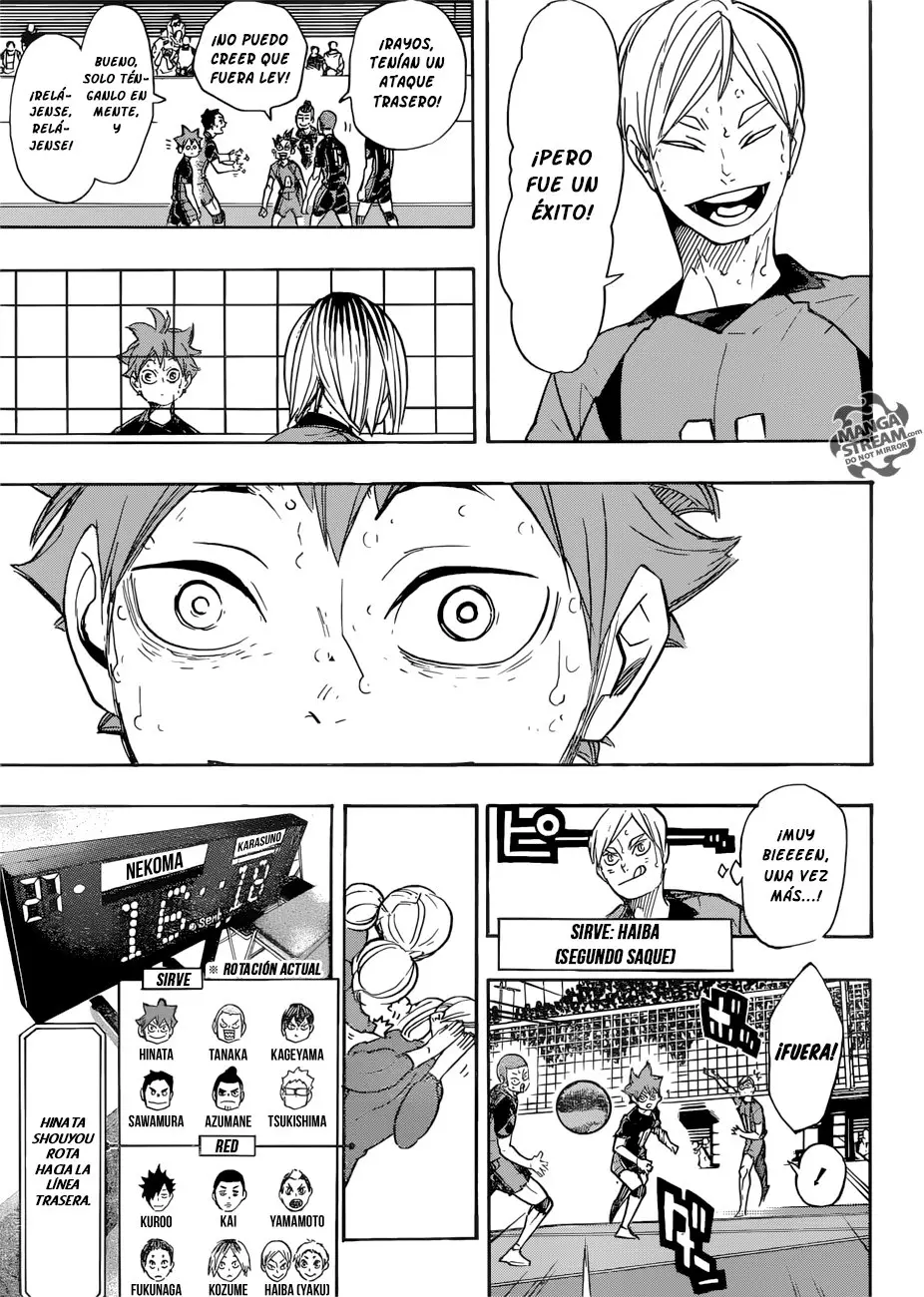 Haikyu!! capítulo 311, página 18