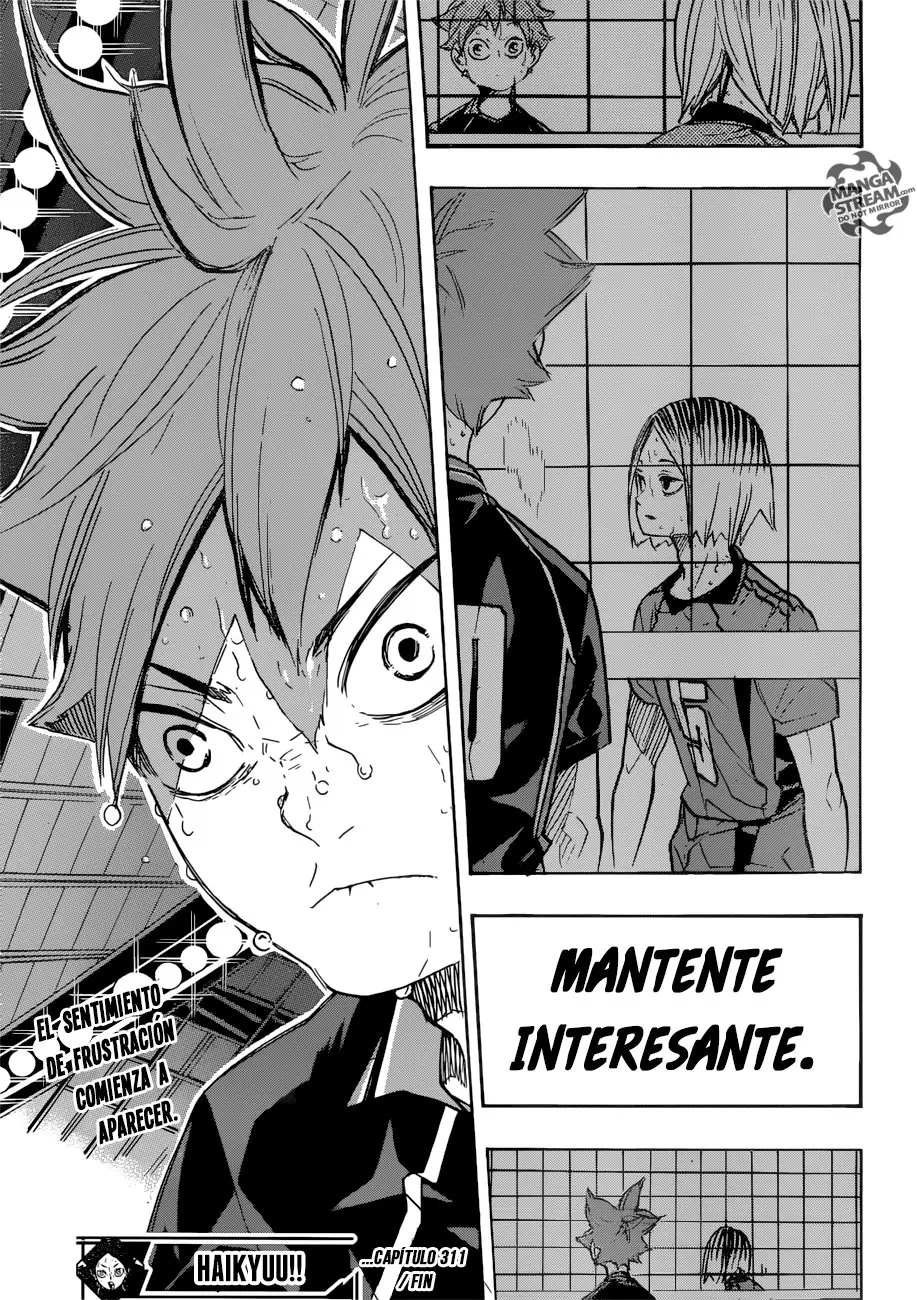 Haikyu!! capítulo 311, página 20