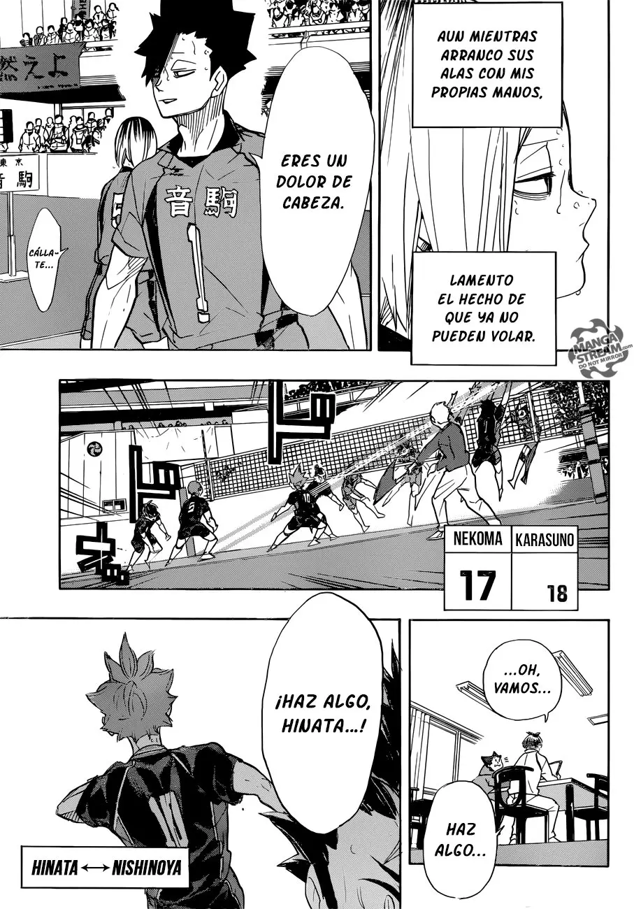 Haikyu!! capítulo 312, página 3
