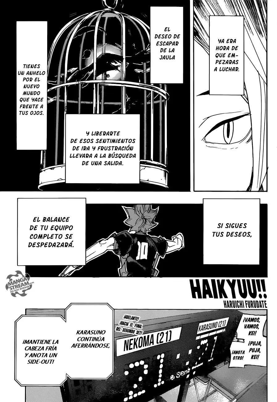 Haikyu!! capítulo 313, página 2
