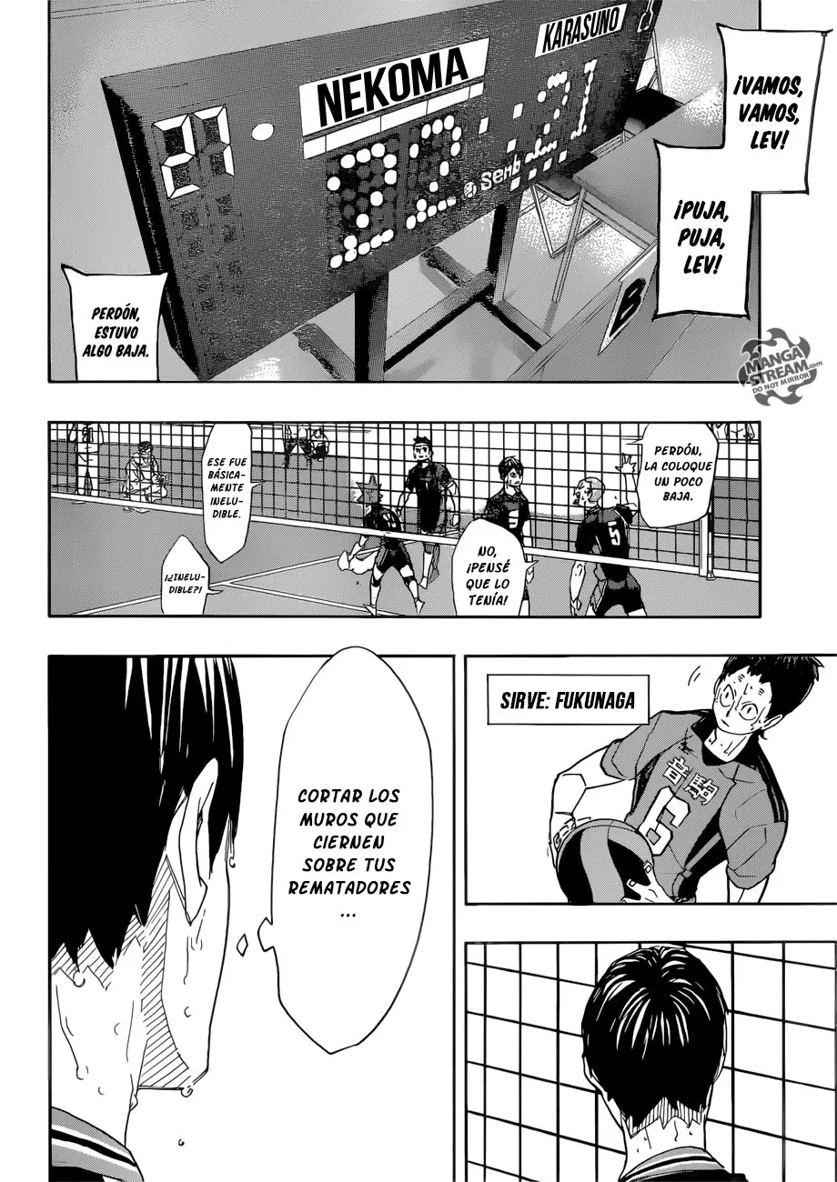 Haikyu!! capítulo 314, página 6