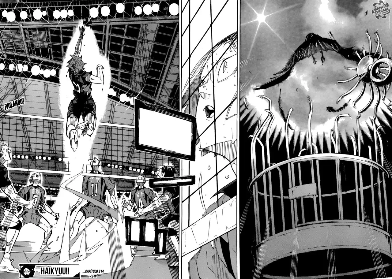 Haikyu!! capítulo 314, página 15