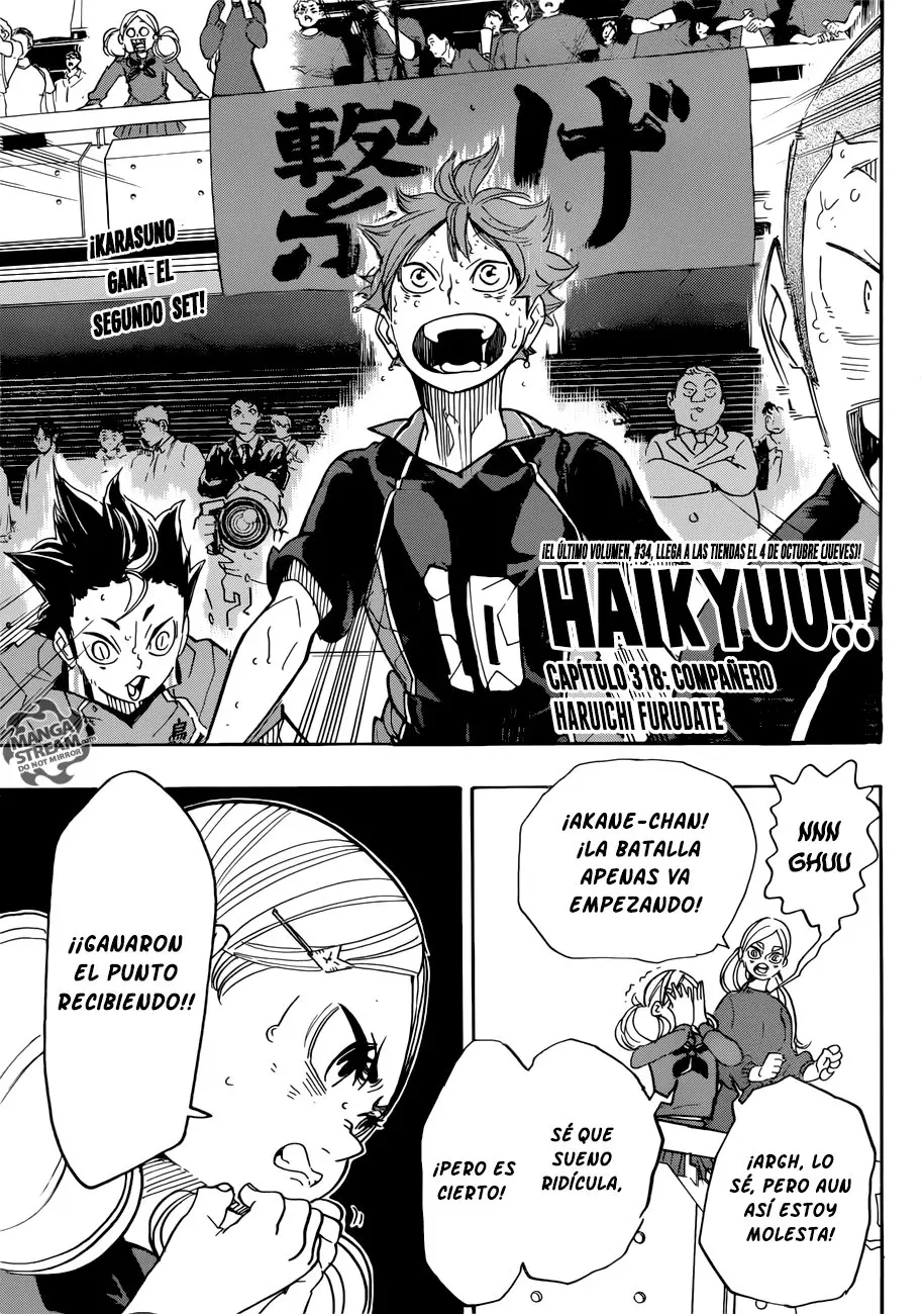 Haikyu!! capítulo 318, página 2