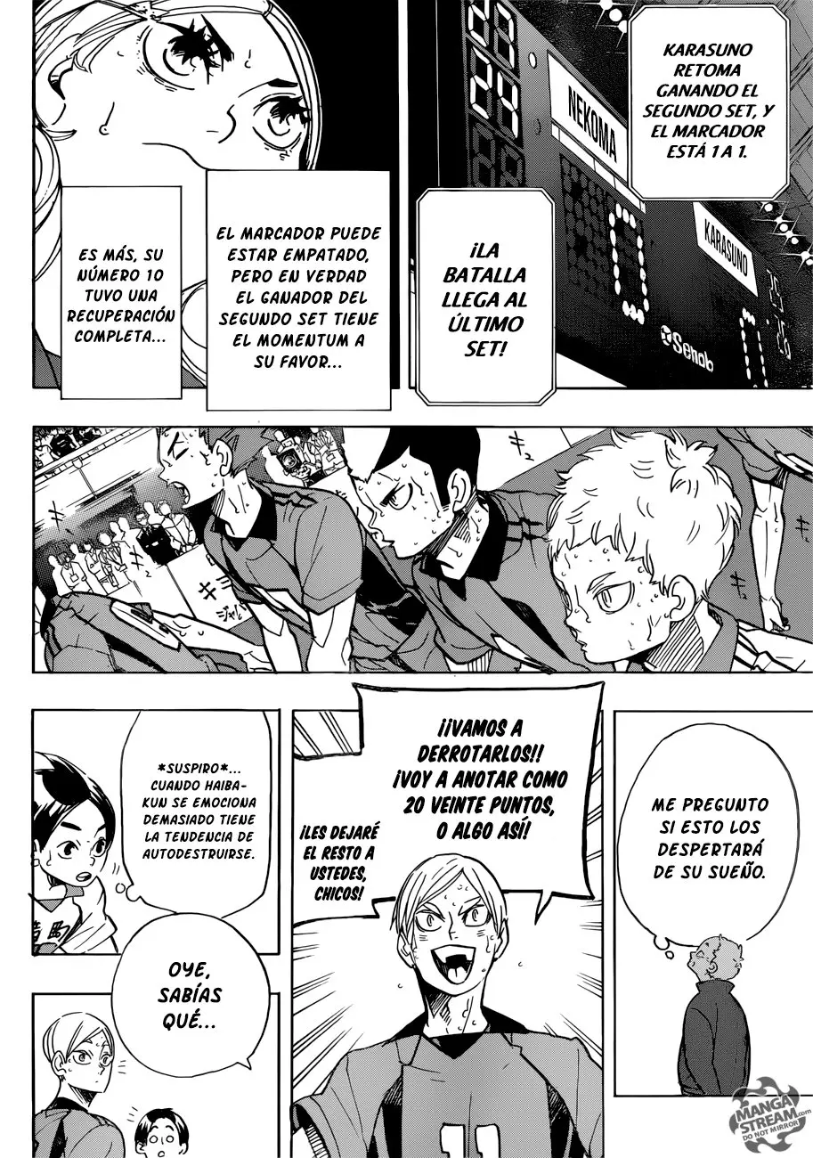 Haikyu!! capítulo 318, página 3