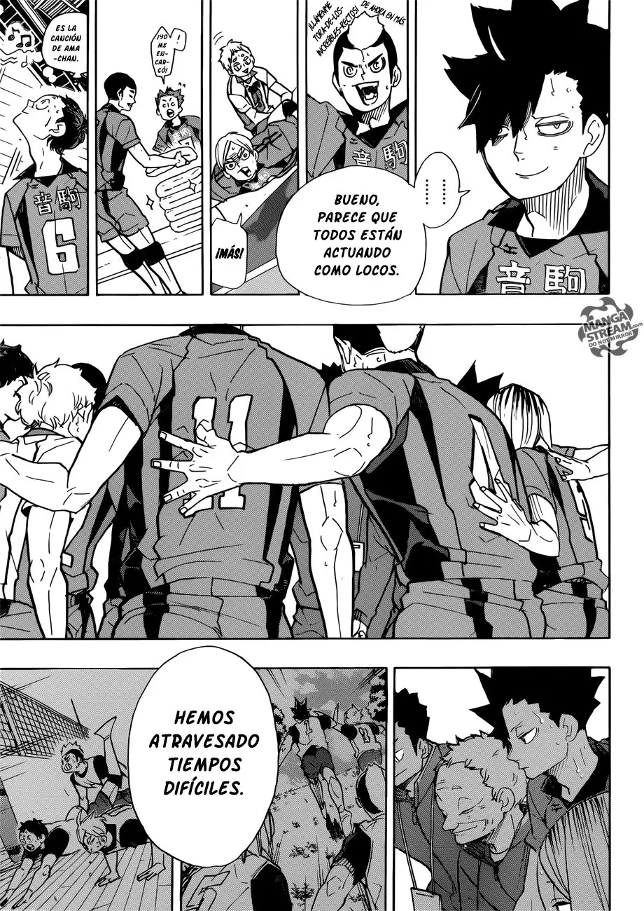 Haikyu!! capítulo 318, página 18