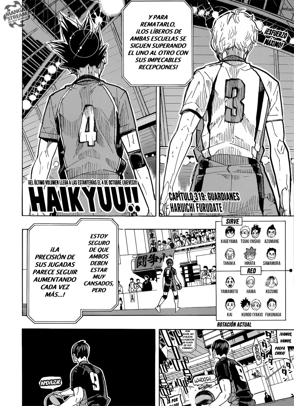 Haikyu!! capítulo 319, página 6