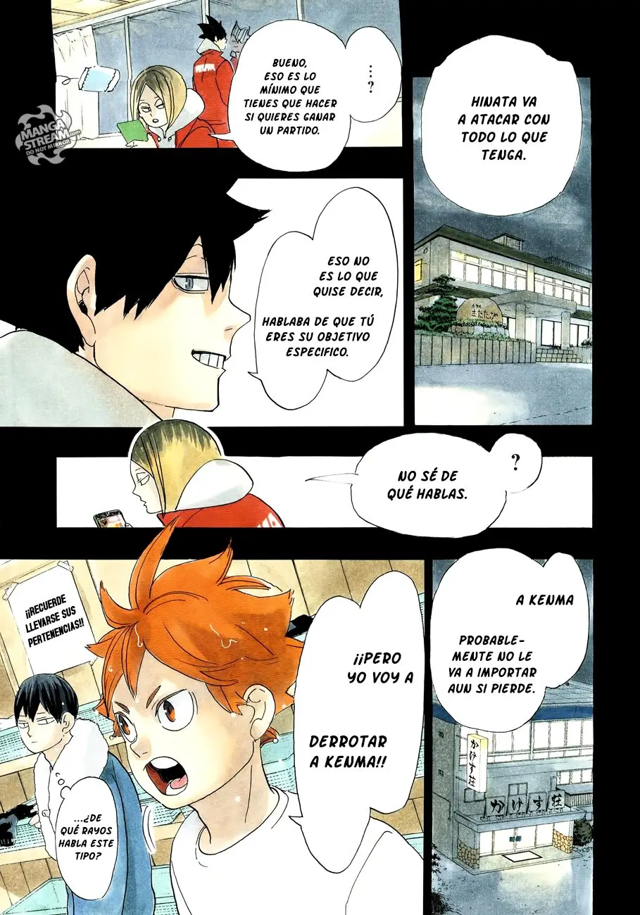 Haikyu!! capítulo 322, página 3
