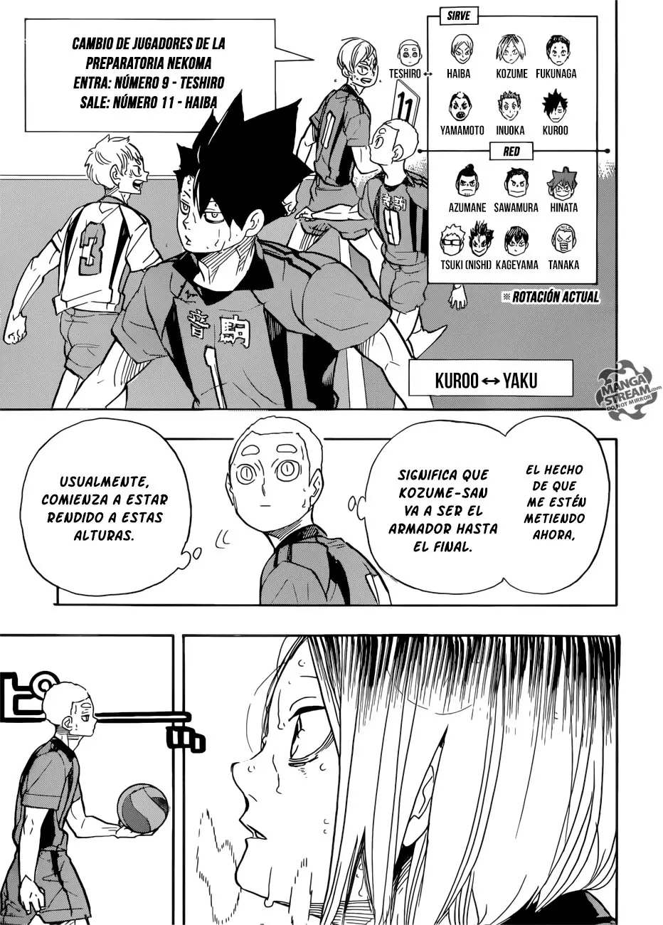 Haikyu!! capítulo 322, página 14