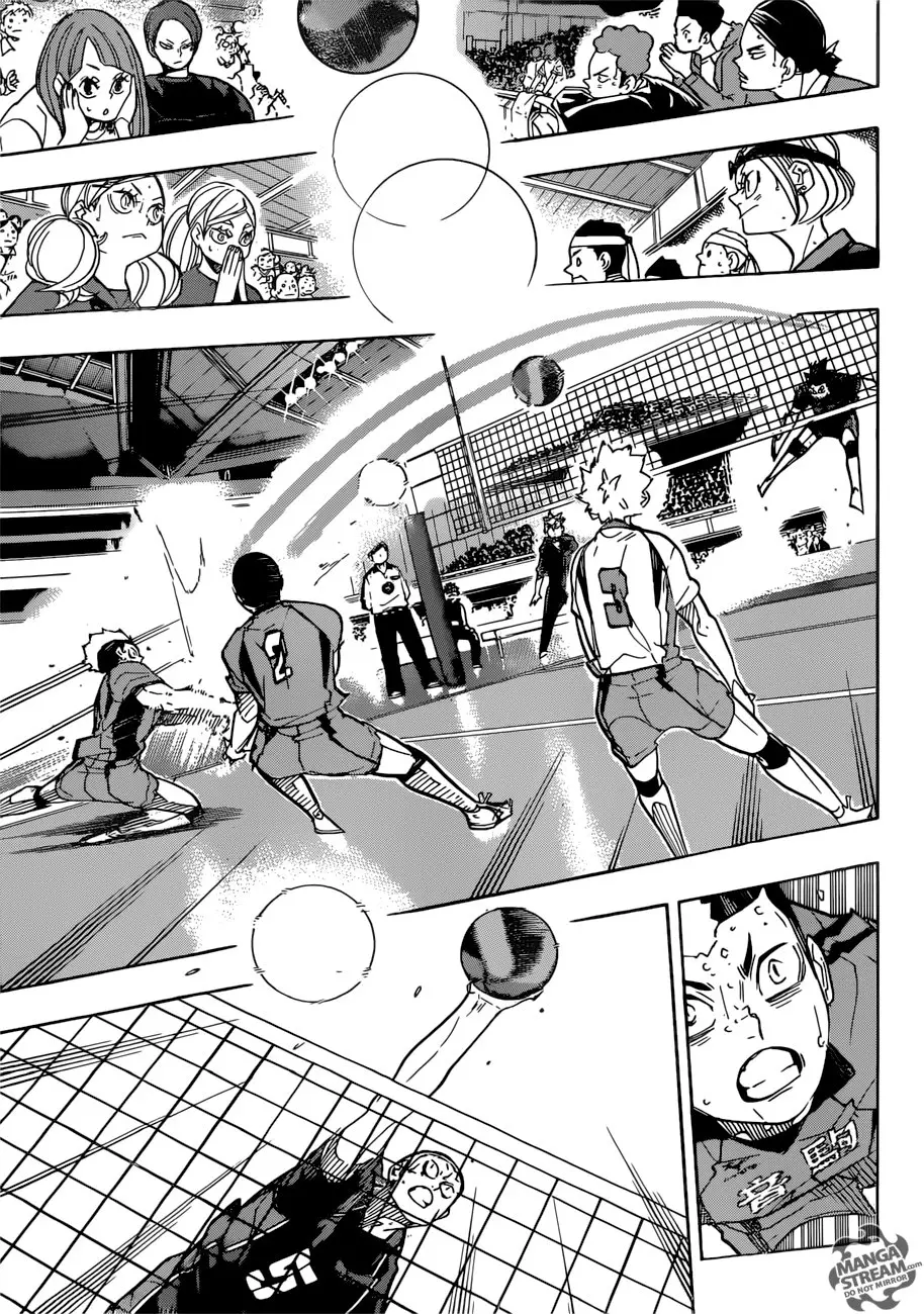 Haikyu!! capítulo 323, página 15