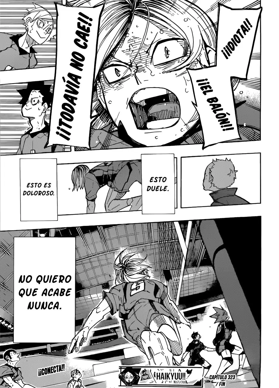 Haikyu!! capítulo 323, página 17