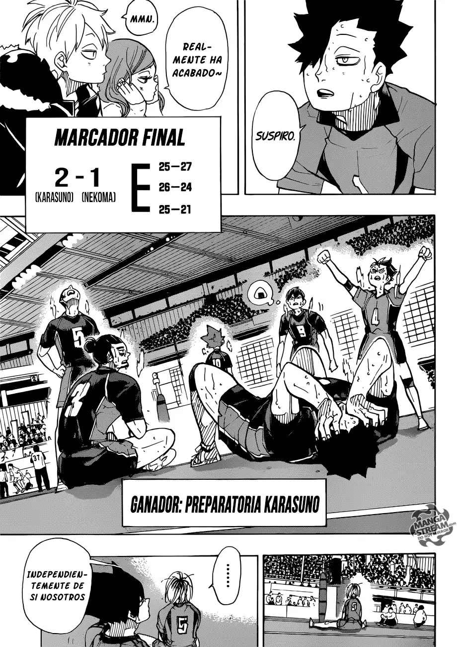 Haikyu!! capítulo 324, página 15