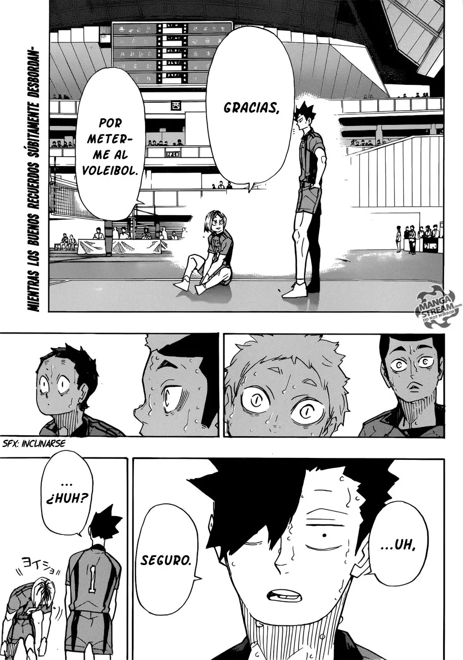 Haikyu!! capítulo 325, página 3