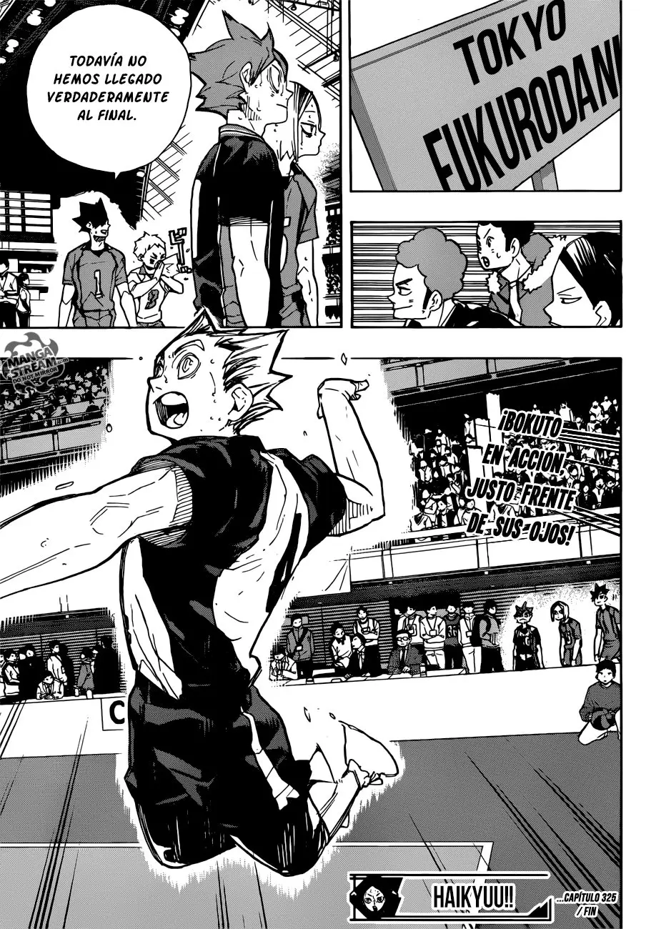 Haikyu!! capítulo 325, página 19