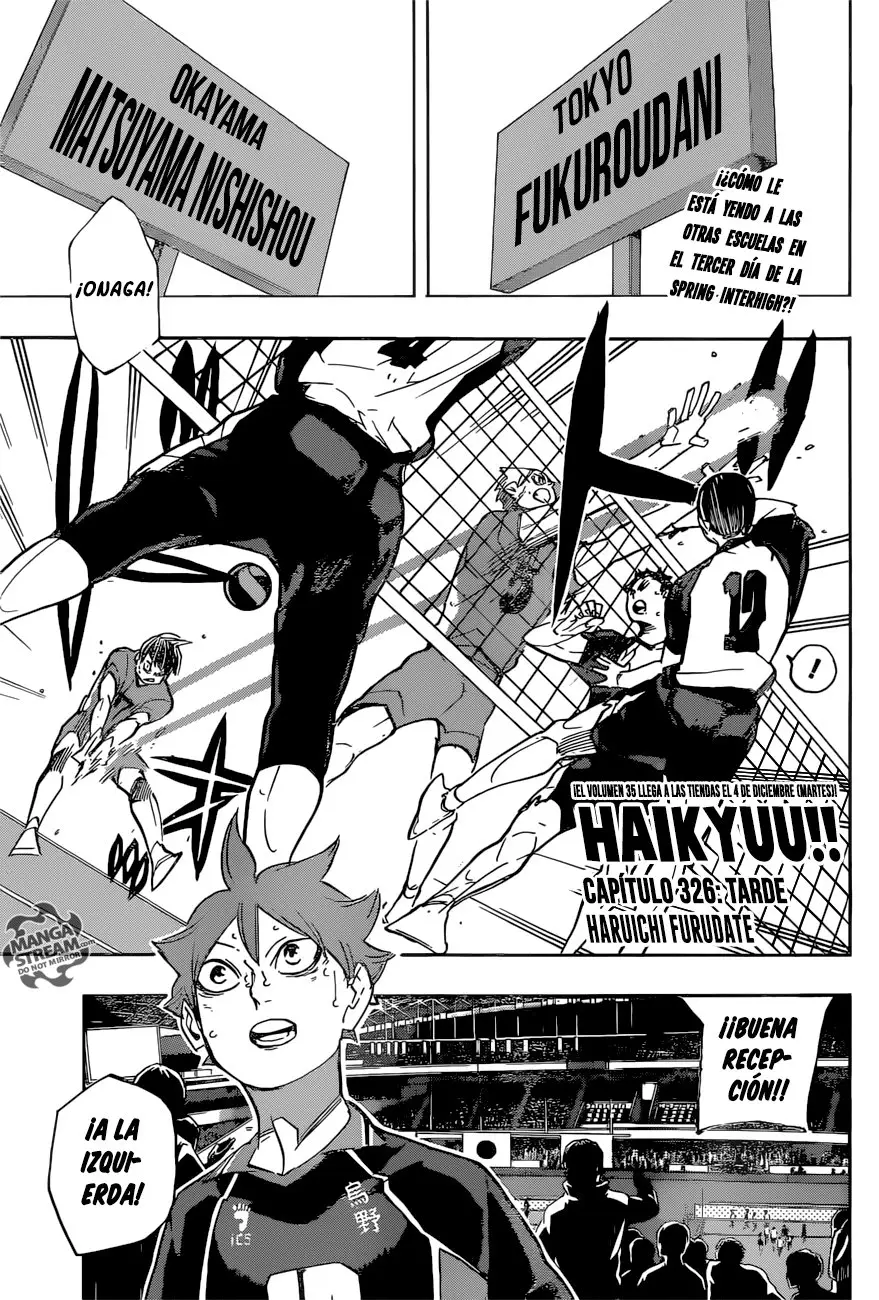 Haikyu!! capítulo 326, página 2