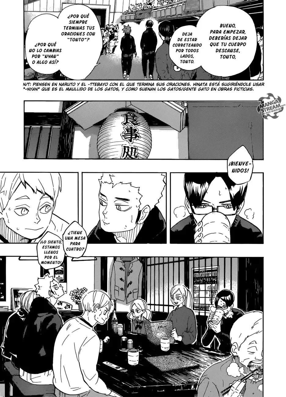 Haikyu!! capítulo 327, página 8