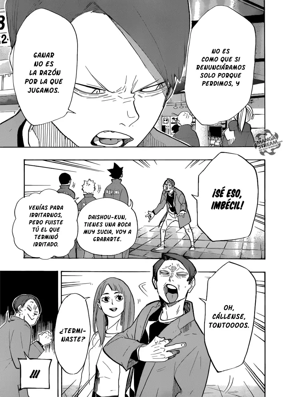 Haikyu!! capítulo 327, página 14