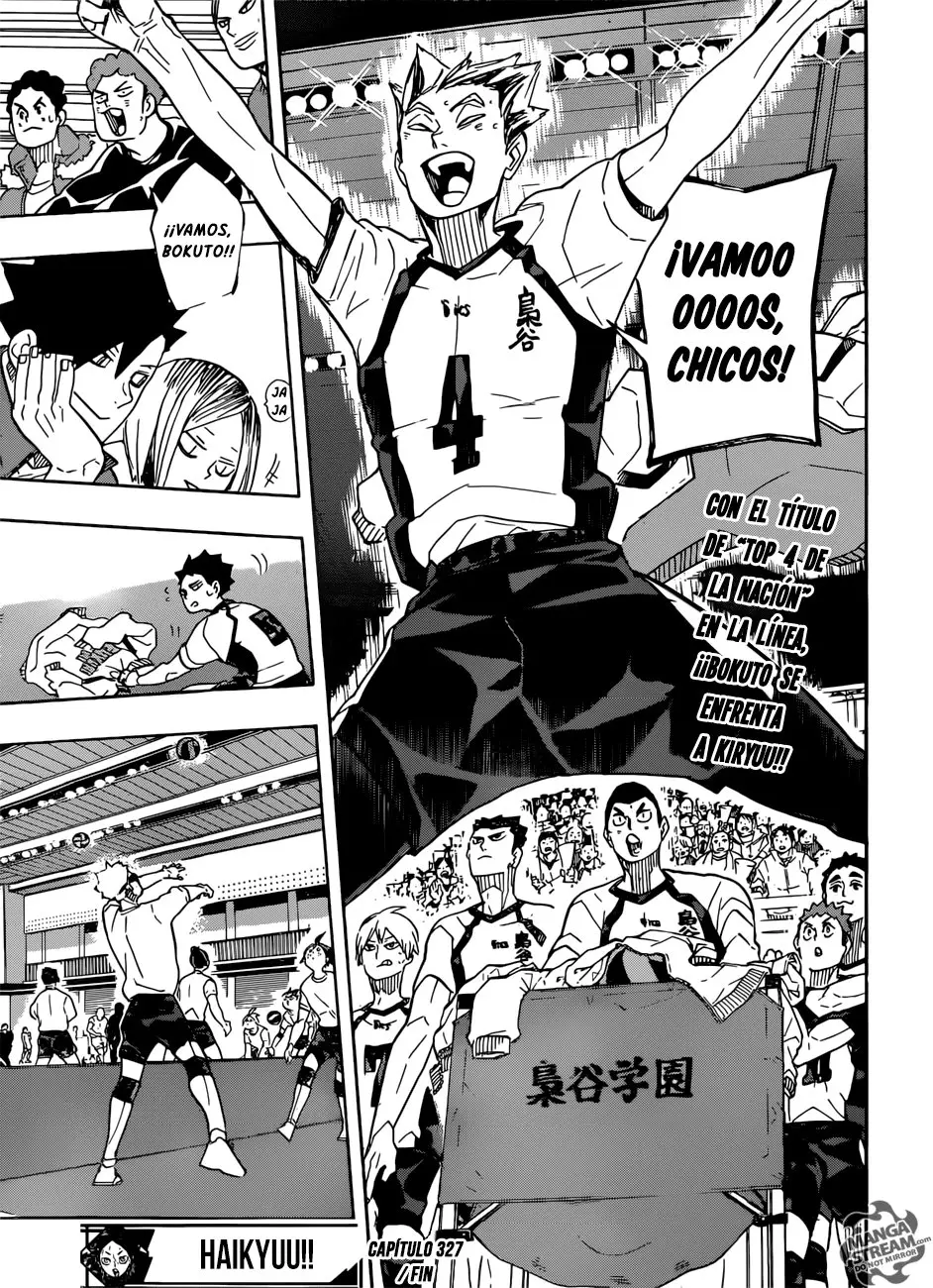 Haikyu!! capítulo 327, página 20
