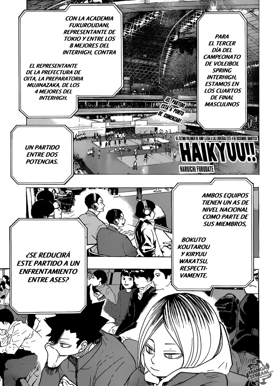 Haikyu!! capítulo 328, página 2
