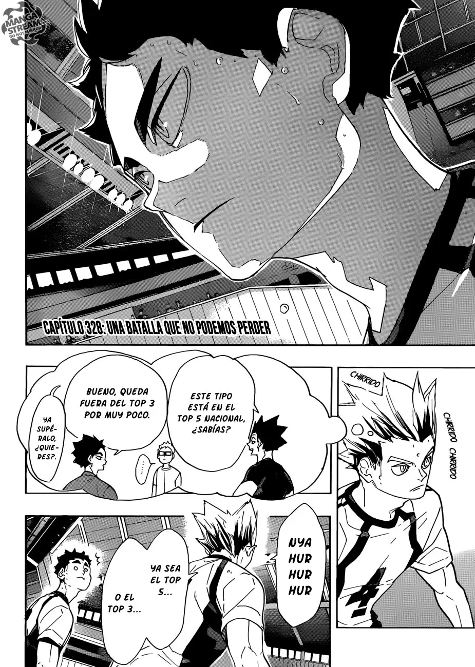 Haikyu!! capítulo 328, página 5