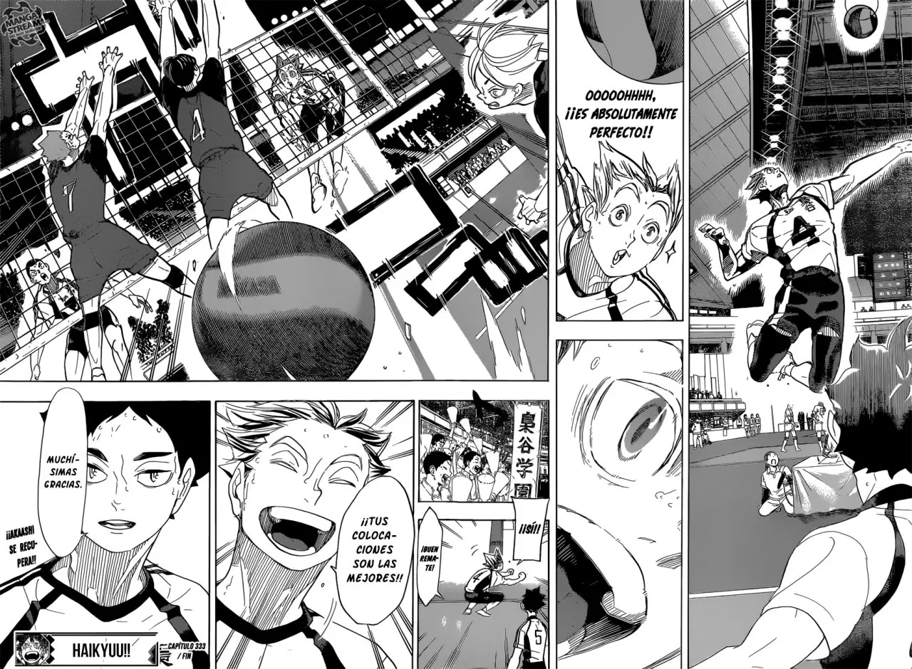 Haikyu!! capítulo 333, página 19