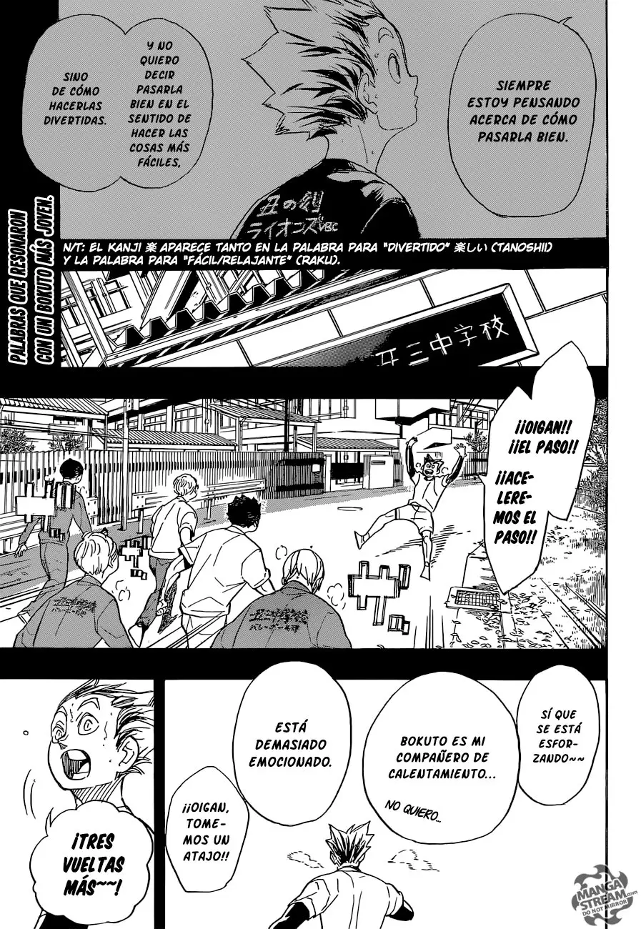 Haikyu!! capítulo 335, página 3