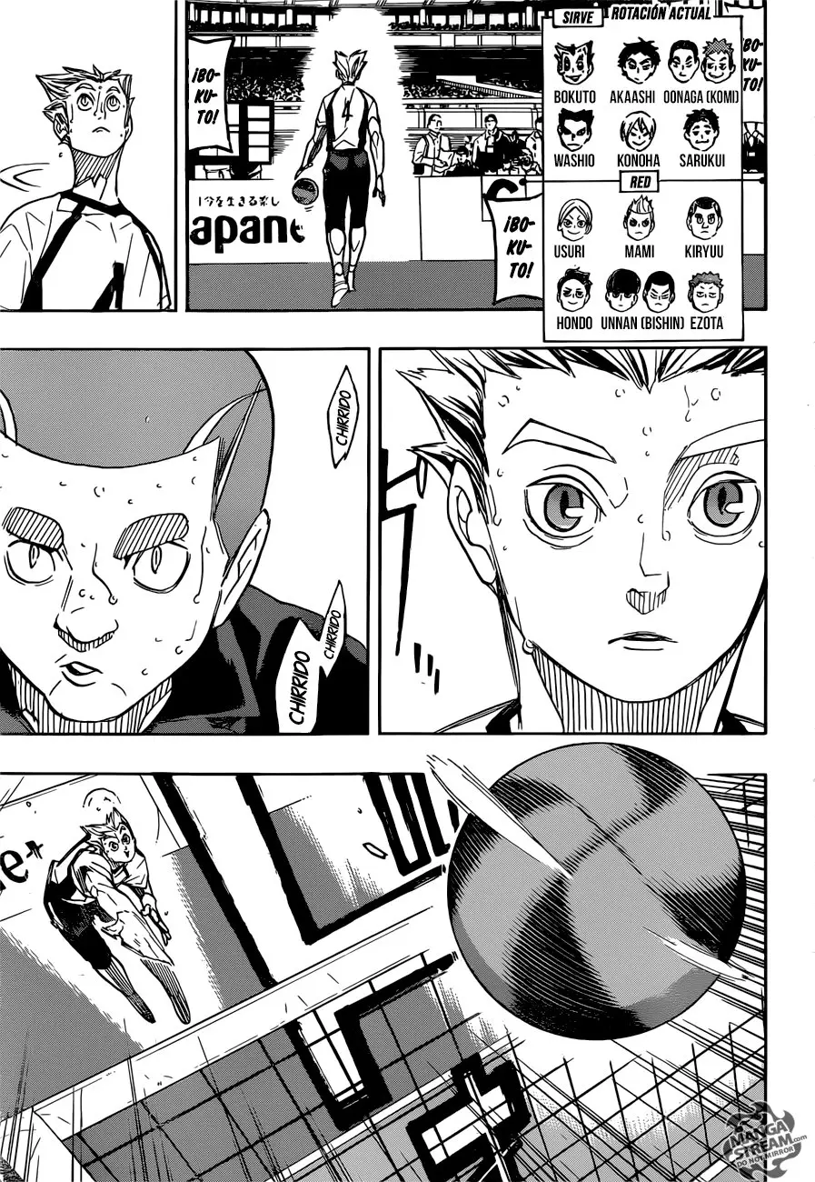 Haikyu!! capítulo 335, página 16